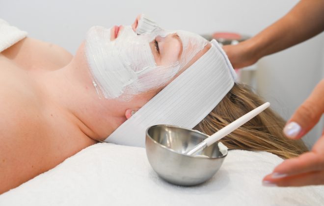 Woman receiving facial - Winnipeg Skin Care | Facials | Winnipeg, Manitoba